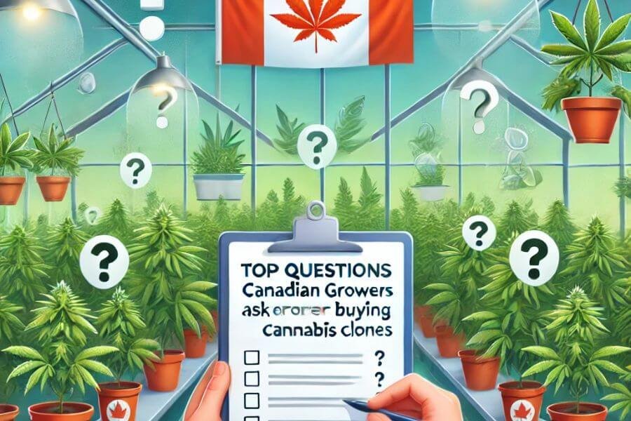Top Questions Canadian Growers Ask Before Buying Cannabis Clones